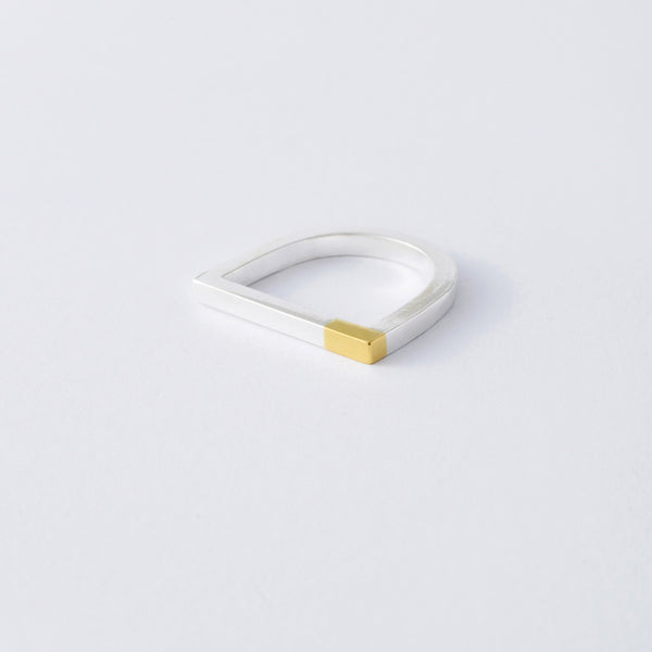 'So Magnetic' 18ct Gold & Silver Ring