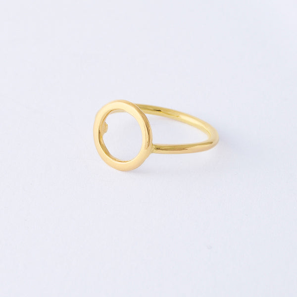 'Oh Solid Gold' 18ct Gold Ring
